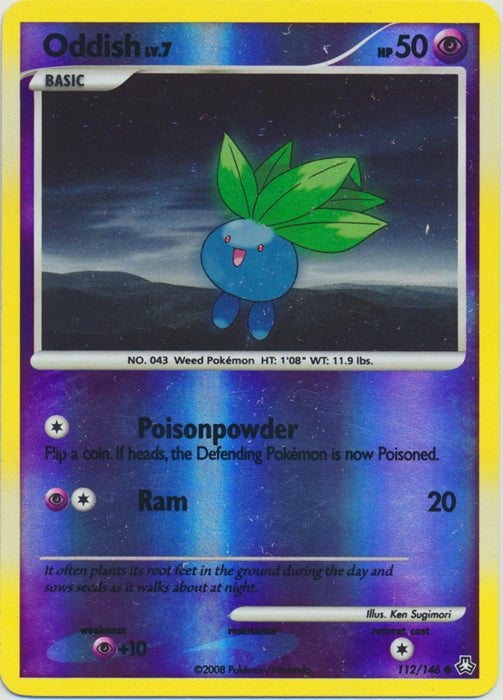 Oddish - 112/146 - Common - Reverse Holo available at 401 Games Canada