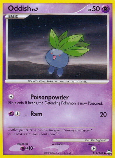 Oddish - 112/146 - Common available at 401 Games Canada