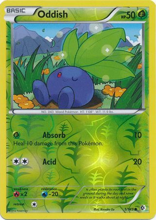 Oddish - 1/149 - Common - Reverse Holo available at 401 Games Canada