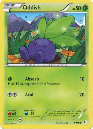 Oddish - 1/149 - Common available at 401 Games Canada