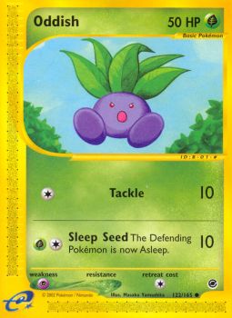 Oddish - 122/165 - Common available at 401 Games Canada