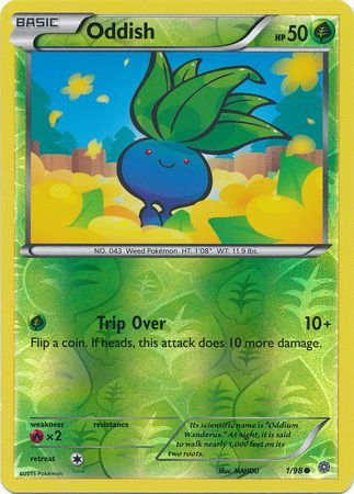 Oddish - 1/98 - Common - Reverse Holo available at 401 Games Canada