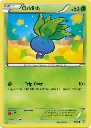 Oddish - 1/98 - Common available at 401 Games Canada