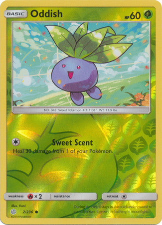 Oddish - 2/236 - Common - Reverse Holo available at 401 Games Canada