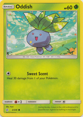 Oddish - 2/236 - Common available at 401 Games Canada