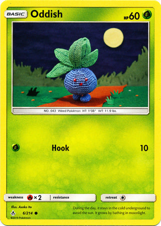 Oddish - 6/214 - Common available at 401 Games Canada