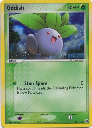 Oddish - 64/115 - Common - Reverse Holo available at 401 Games Canada