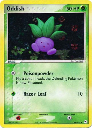 Oddish - 68/101 - Common - Reverse Holo available at 401 Games Canada