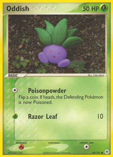 Oddish - 68/101 - Common available at 401 Games Canada