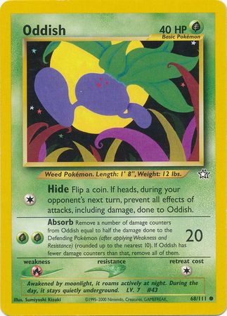 Oddish - 68/111 - Common - Unlimited available at 401 Games Canada