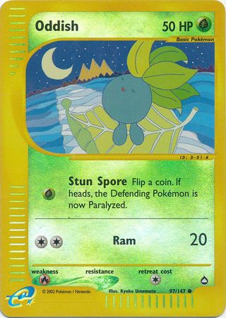 Oddish - 97/147 - Common - Reverse Holo available at 401 Games Canada