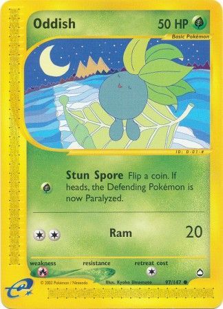 Oddish - 97/147 - Common available at 401 Games Canada