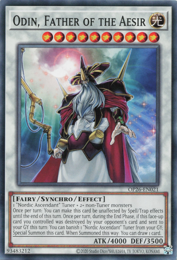 Odin, Father of the Aesir - OP26-EN021 - Common - Unlimited