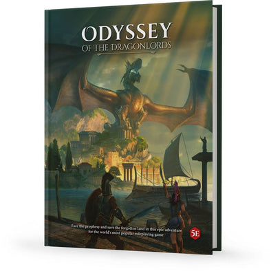 Odyssey of the Dragonlords 5E - Hardcover available at 401 Games Canada