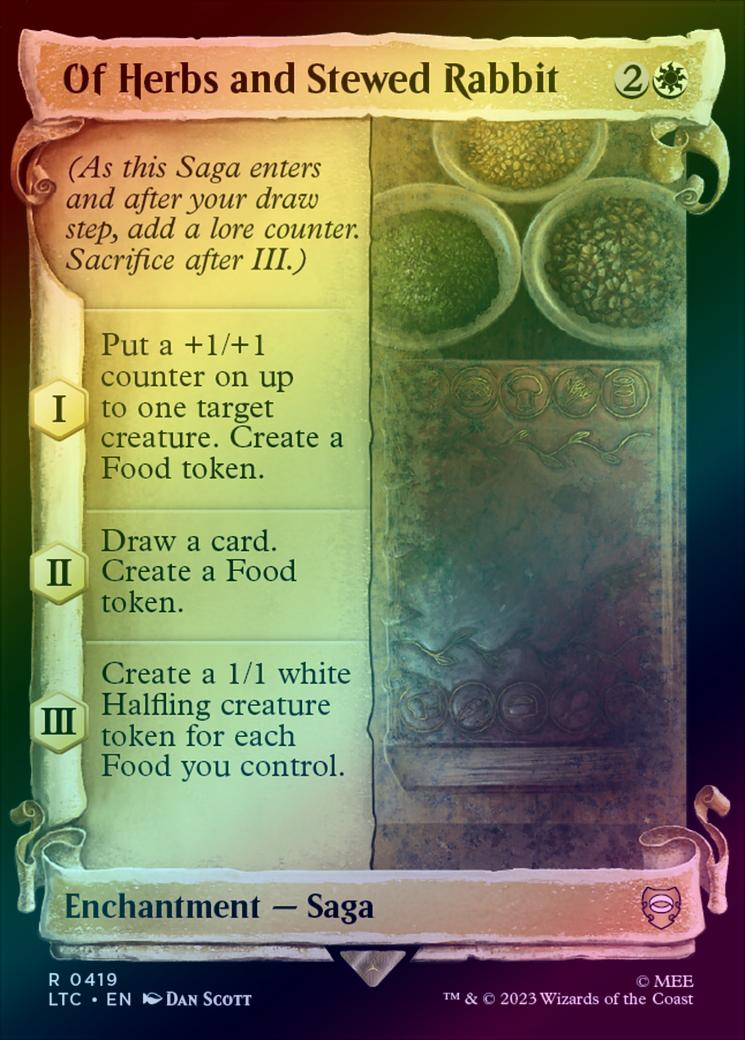 401 Games Canada - Of Herbs and Stewed Rabbit - Scroll Showcase (Foil ...