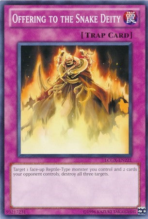 Offering to the Snake Deity - LCGX-EN221 - Common - Unlimited available at 401 Games Canada