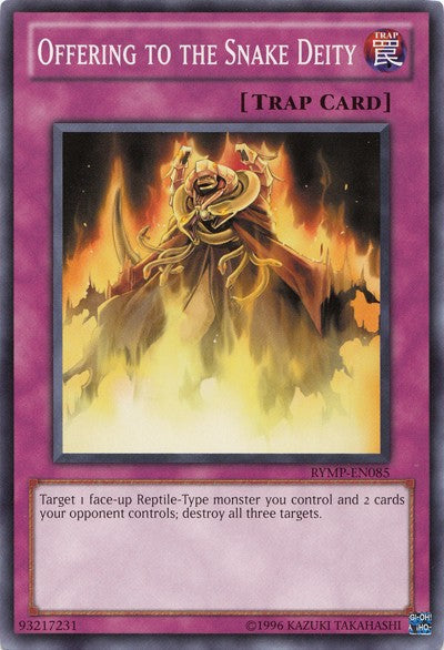 Offering to the Snake Deity - RYMP-EN085 - Common - Unlimited available at 401 Games Canada