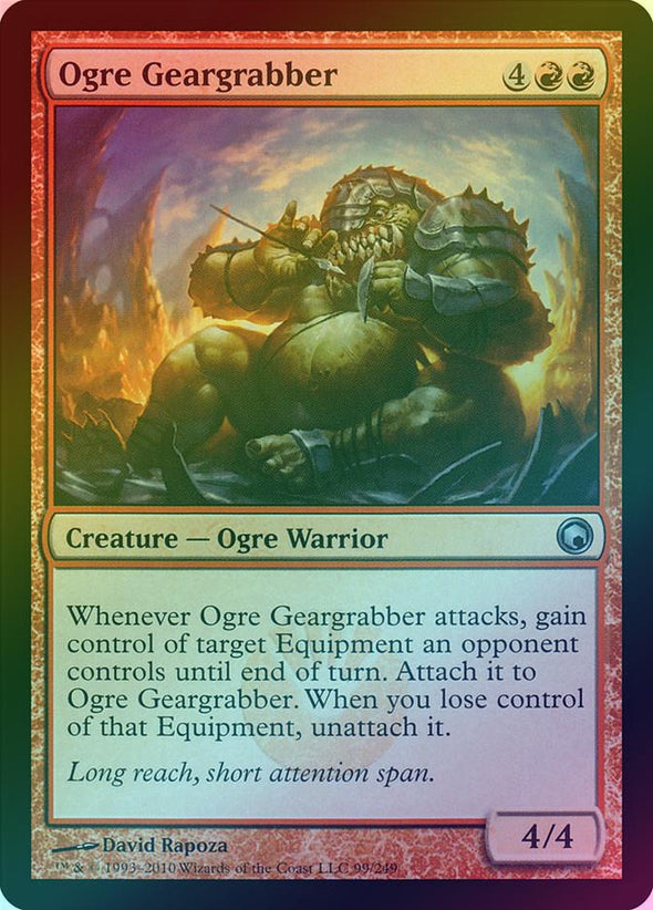 Ogre Geargrabber (Foil) (SOM) available at 401 Games Canada