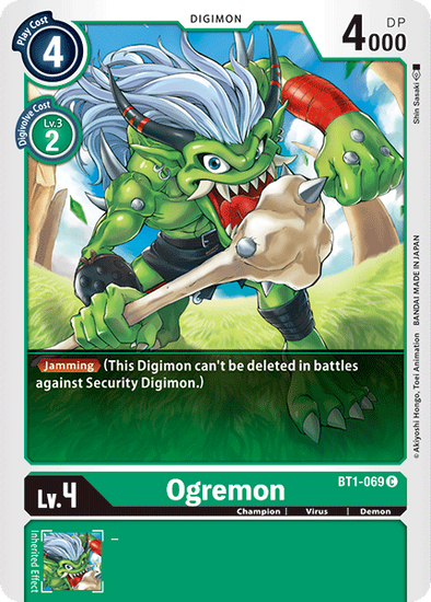 Ogremon - BT1-069 - Common available at 401 Games Canada