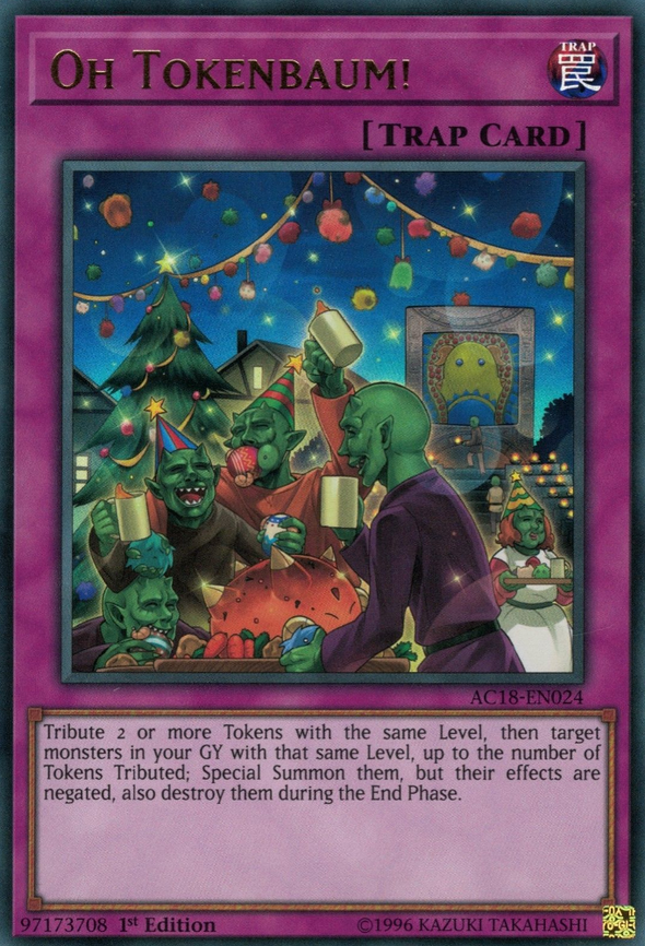 Oh Tokenbaum! - AC18-EN024 - Ultra Rare - 1st Edition available at 401 Games Canada