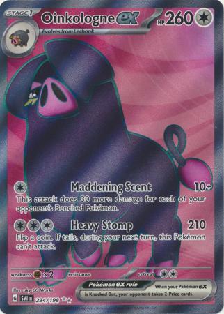 Oinkologne ex - 234/198 - Full Art Ultra Rare available at 401 Games Canada