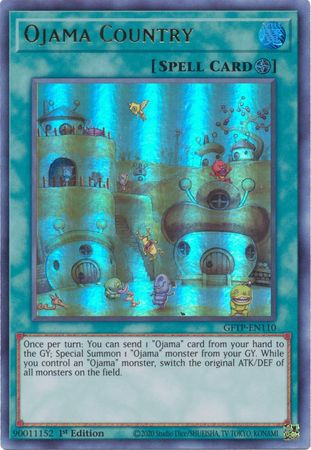 Ojama Country - GFTP-EN110 - Ultra Rare - 1st Edition available at 401 Games Canada