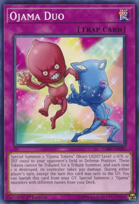 Ojama Duo - CIBR-EN080 - Common - 1st Edition available at 401 Games Canada