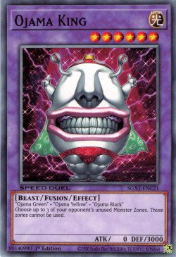 Ojama King - SGX1-ENC21 - Common - 1st Edition available at 401 Games Canada