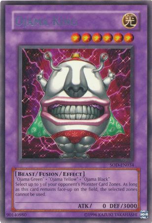 Ojama King - SOD-EN034 - Rare - Unlimited available at 401 Games Canada