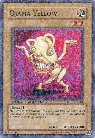 Ojama Yellow - DT01-EN004 - Normal Parallel Rare available at 401 Games Canada