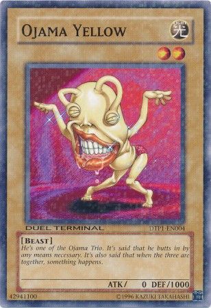 Ojama Yellow - DTP1-EN004 - Normal Parallel Rare available at 401 Games Canada