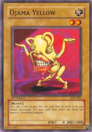 Ojama Yellow - IOC-001 - Common - 1st Edition available at 401 Games Canada