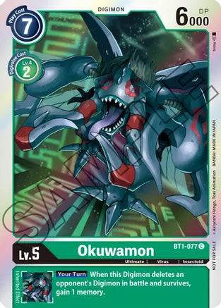 Okuwamon - BT1-077 - (Event Pack 1 Alternate Art) available at 401 Games Canada