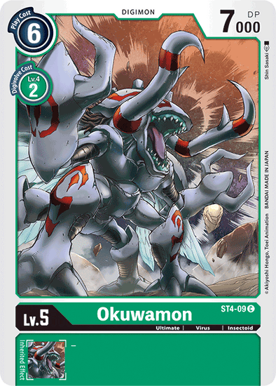 Okuwamon - ST4-09 - Common available at 401 Games Canada