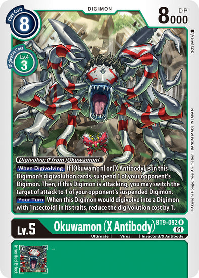 Okuwamon (X Antibody) - BT9-052 - Uncommon available at 401 Games Canada