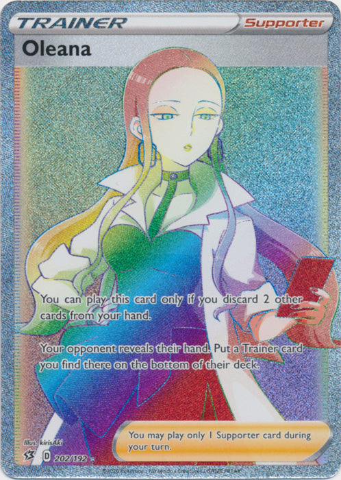 Oleana - 202/192 - Hyper Rare available at 401 Games Canada