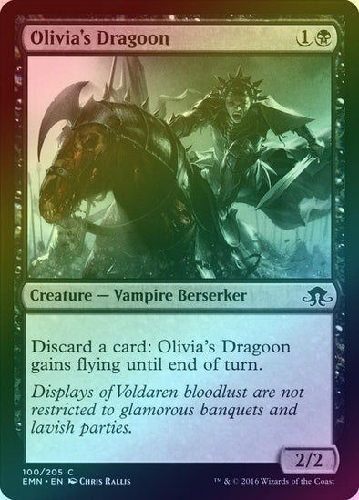 Olivia's Dragoon (Foil) (EMN)