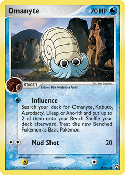 Omanyte - 56/108 - Common available at 401 Games Canada