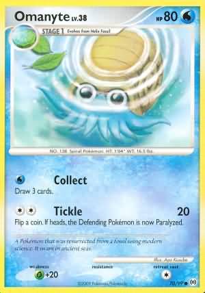 Omanyte - 70/99 - Common available at 401 Games Canada