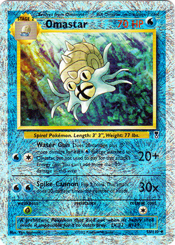 Omastar - 58/110 - Uncommon - Reverse Holo available at 401 Games Canada