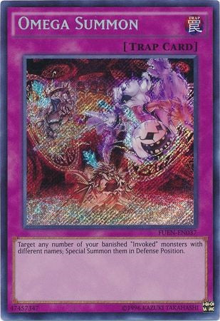 Omega Summon - FUEN-EN037 - Secret Rare - Unlimited available at 401 Games Canada