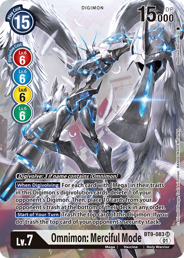 omnimon digimon card 401 Games Canada - Omnimon: Merciful Mode (Alternate Art) - BT9-083