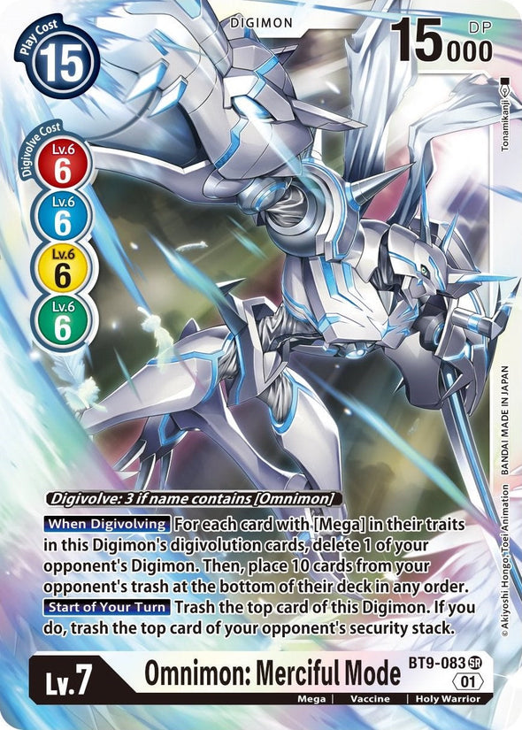 Omnimon: Merciful Mode - BT9-083 - Super Rare available at 401 Games Canada