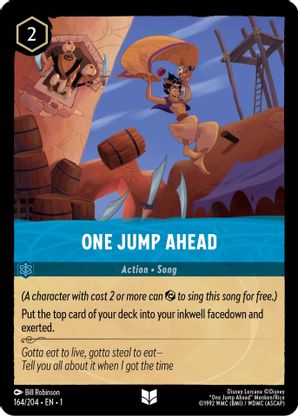 One Jump Ahead - 164/204 - Uncommon available at 401 Games Canada