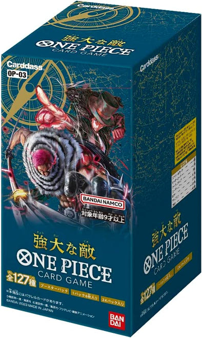 401 Games Canada - One Piece Card Game - OP03 - Mighty Enemies Japanese Booster Box 401 Games Canada - One Piece Card Game - OP03 - Mighty Enemies Japanese Booster Box