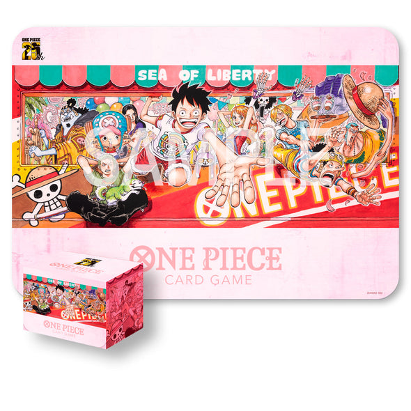 One Piece Card Game - Playmat and Card Case Set 25th Edition available at 401 Games Canada