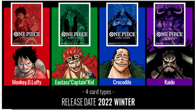 One Piece Card Game - Sleeves Set 1 - Set of 4 available at 401 Games Canada