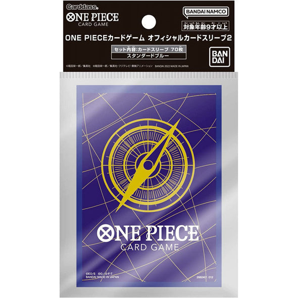 One Piece Card Game - Sleeves Set 2 - Standard Blue available at 401 Games Canada