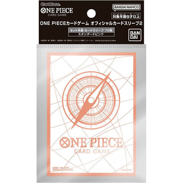 One Piece Card Game - Sleeves Set 2 - Standard Pink available at 401 Games Canada