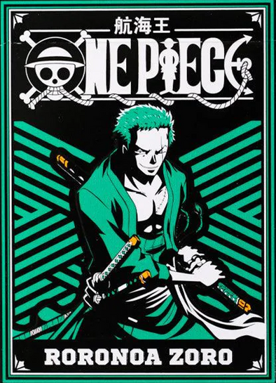 One Piece - Playing Cards - Zoro available at 401 Games Canada